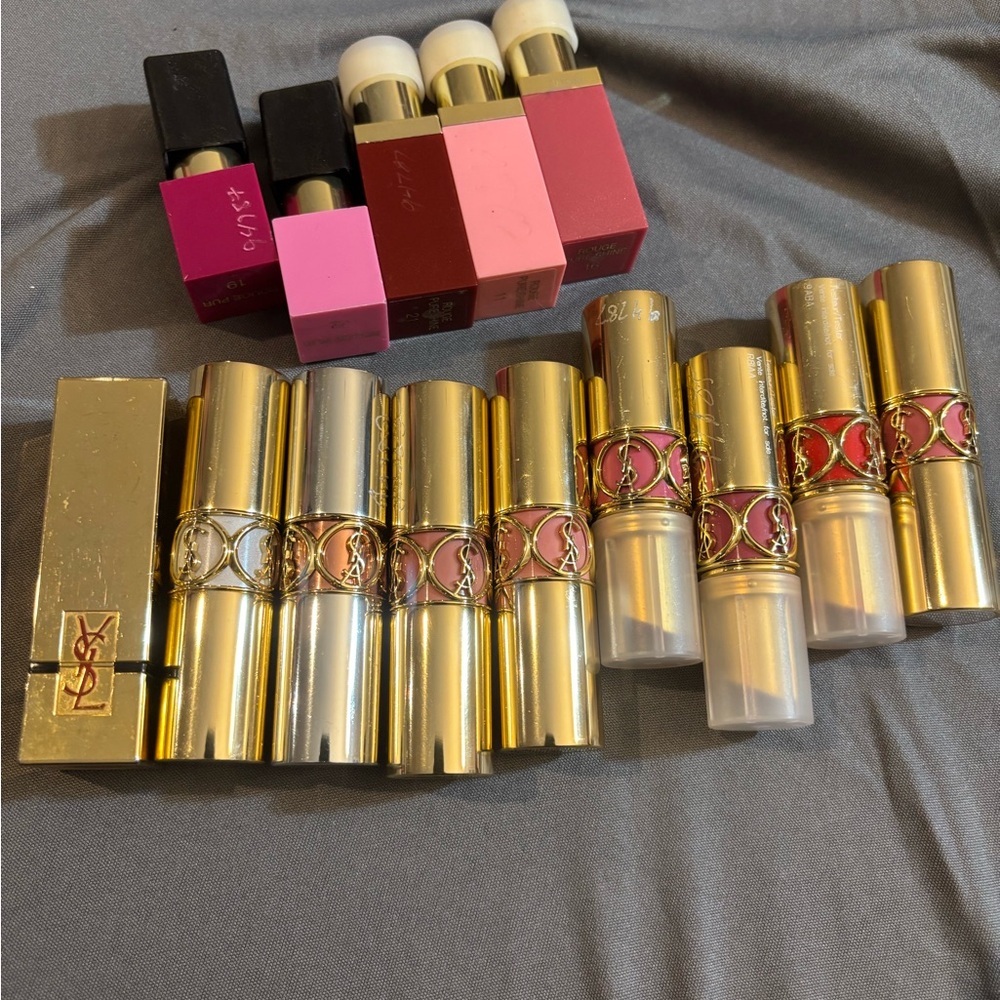 Yves Saint Laurent Rouge Volupté Lipstick Bundle Set 5 Lip color Variety Pack - Picture 9 of 14